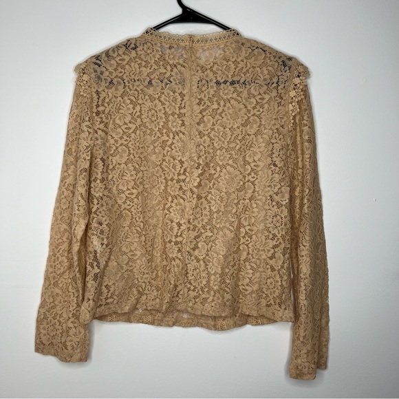 Zara Lace Long Sleeve Top - Picture 7 of 7